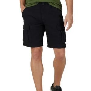 Wrangler Epic Soft Flex Cargo Shorts Relaxed Fit Tech Pocket Above Knee Size 46